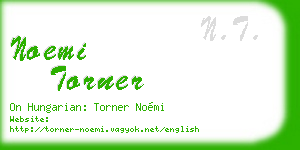 noemi torner business card
